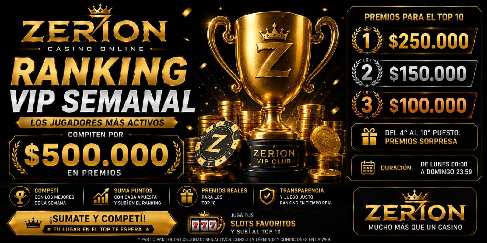 Zerions Casino Online - jackpot